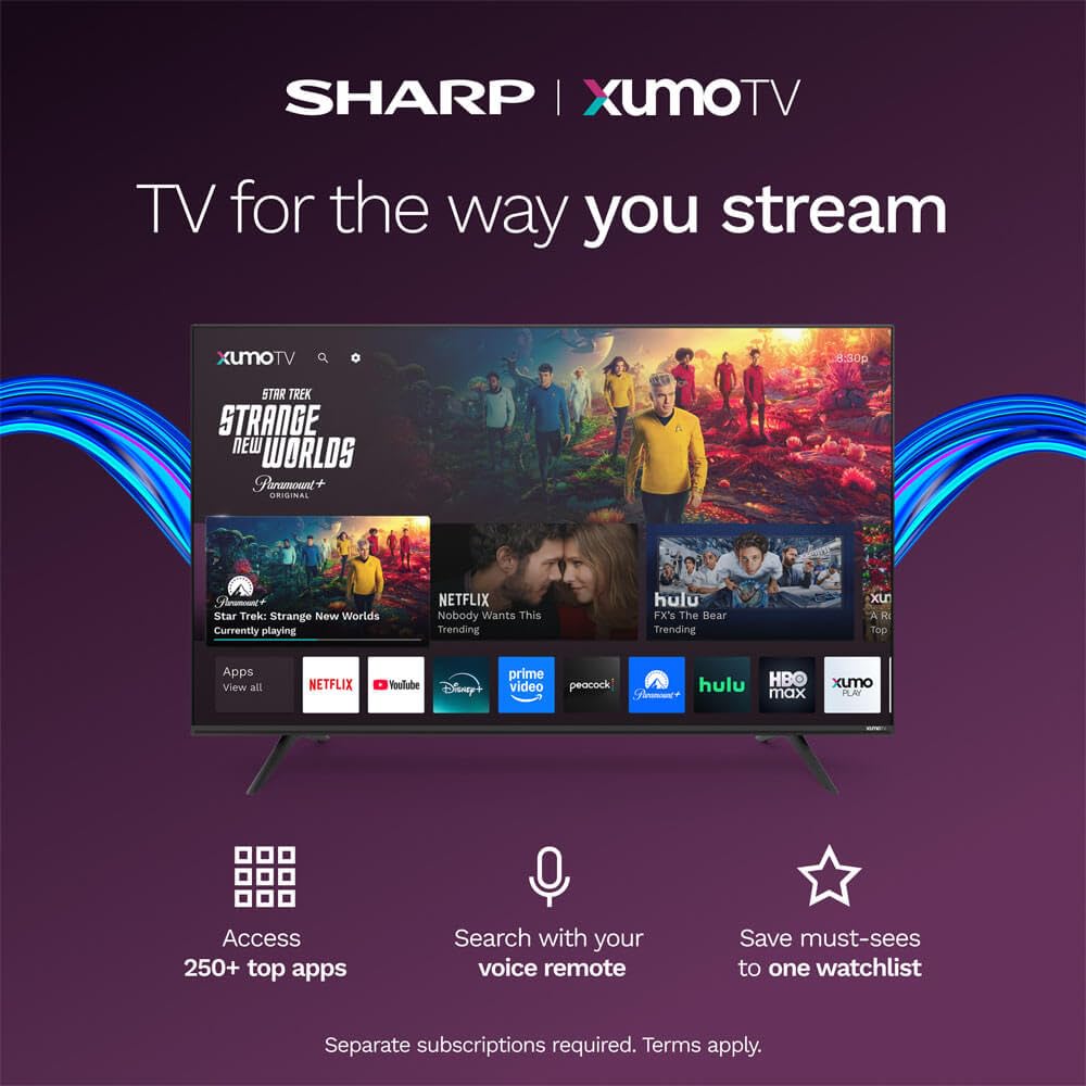 Amazon.com: Sharp 4TC50HP7050U 50 inch Class Aquos QLED 4K Ultra
